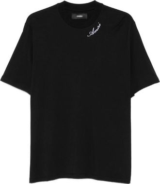 Amiri Logo-embroidered T-shirt