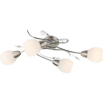 Globo Lighting Plaf&oacute;n - Lilly - N&iacute;quel - Metal - E14 - 60209-4 - Globo
