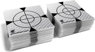 OEM Juego De 100 L&aacute;minas Para Tel&eacute;metro De 40 Mm X 40 Mm, Color Blanco