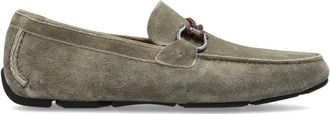 Ferragamo Front Loafers - Heren - Loafers - Grijs - 40 EU - Leer - Schoenen