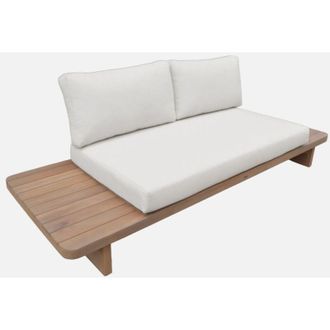 Sweeek Salotto da giardino in legno di acacia, 2 posti
