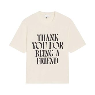 Ami T-Shirts, male, Beige, Size: XS Ami Paris T-shirts and Polos Beige