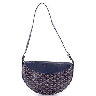 Goyard Hirondelle Shoulder Bag Coated Canvas and Leather