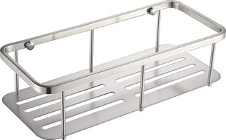 OEM Etagere Murale Pour Douche - Acier Inoxydable 304 - Sans Per&ccedil;age - 15 X 33 X 10 Cm - Salle De Bain Cuisine Toilette - 1 Piece