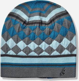 Asics Novalis Aquifolia Knit Hat Anchor Grey / Sky
