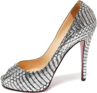 Christian Louboutin 120 mm New Very Prive pumps - Grijs