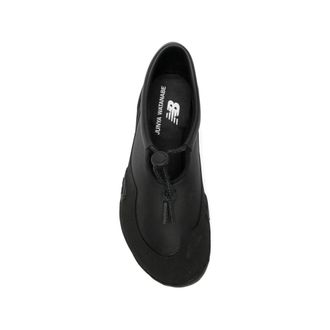 Junya Watanabe Calf Leather Drawstring Sneakers - Black