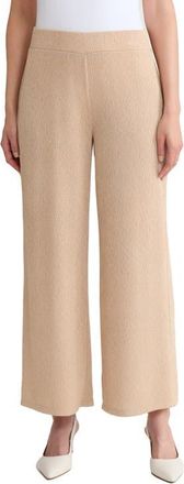 Kasper Wide Leg Ankle Pants in Soft Sand at Nordstrom, Size X-Small