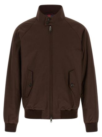Baracuta Brown Mock Collar Jacket