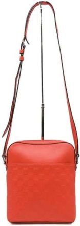 Louis Vuitton Pre-owned Cross Body Bags, female, Red, Size: ONE SIZE Pre-owned Leather louis-vuitton-bags