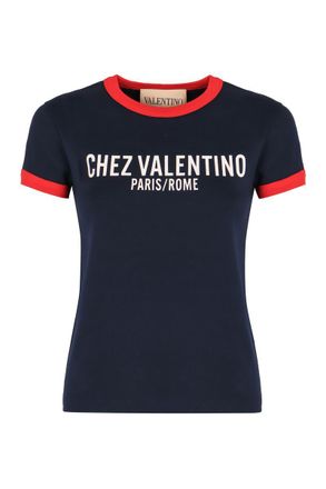 Valentino Garavani Logo Cotton T-Shirt