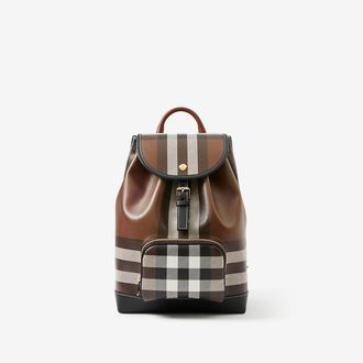 Burberry Check Backpack