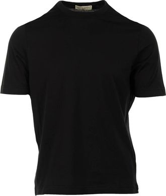 FILIPPO DE LAURENTIIS Zwarte T-shirts en Polos MC - Heren - T-shirts - Zwart - 4XL - Tops