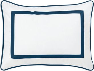 Matouk Louise Sham in Navy at Nordstrom, Size Boudoir