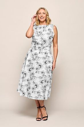 Mart Visser Jody Rok Offwhite / Zwart Maxi