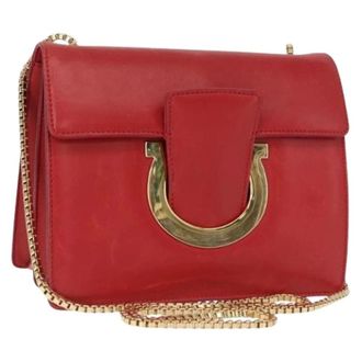 Ferragamo Borsa a spalla in pelle Pre-owned - - Pre-owned - Donna - Rosso - ONE SIZE