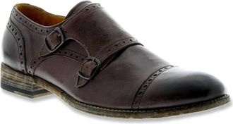 Blackstone Mens Abram Dress Shoes In Lampone