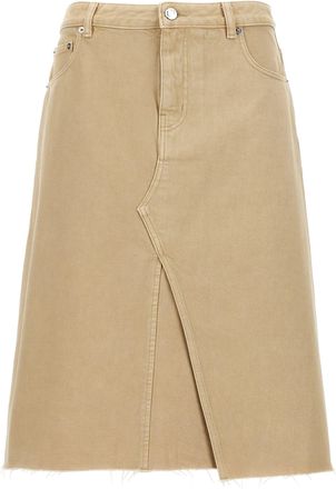 Tory Burch Deconstructed Midi Skirt