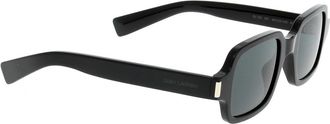 Saint Laurent Klassieke zwarte zonnebril - Dames - Zonnebrillen - Zwart - ONE Size - Accessoires