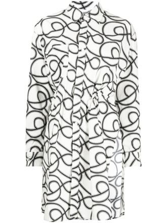 JNBY Blousejurk met print - Bruin