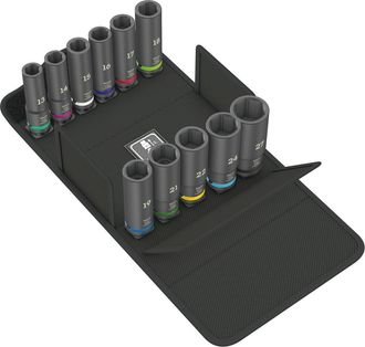 Wera 05004841001 Toma De Llaves De Impacto Juego De Llaves De Impacto Negro