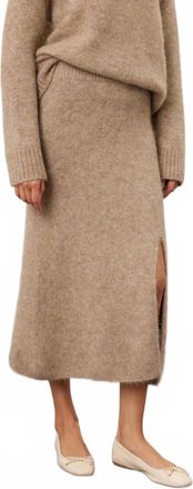 Rails Diana Sweater Skirt In Oatmeal
