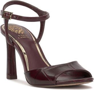 Vince Camuto Lilah Ankle Strap Sandal in Plum at Nordstrom, Size 8.5