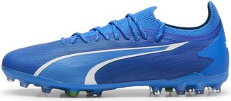 Puma Mens ULTRA ULTIMATE MG Football Boots - Blue - Size UK 9.5