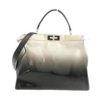Fendi Pre-owned Vintage Handbag - Dames - Vintage Handtas - Zwart - ONE Size - Leer - Vintage