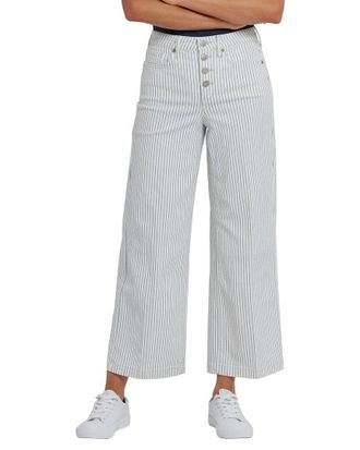 NYDJ Nydj Teresa Palencia Stripe Wide Leg Jean