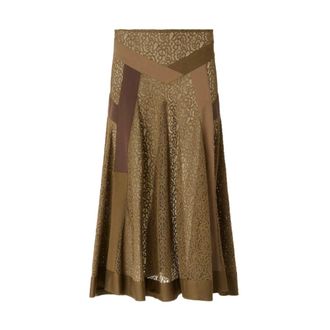 Pinko Sagrantino ST3 - female - PINKO - Midi Skirts - Green - S - Skirts