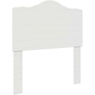 vidaXL Headboard White 100 cm Engineered wood vidaXL
