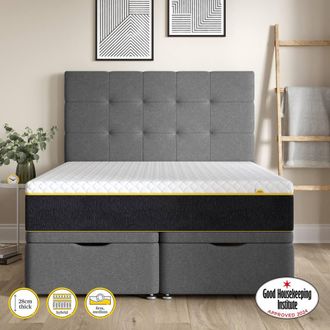 EVE The Wunderflip Premium Hybrid Sleep Mattress in White | Size: Double