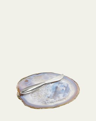 ANNA new york Ita Cheese Plate & Forma Spreader