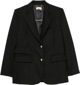 Elisabetta Franchi Mujer, Chaquetas, Negro, Talla: M