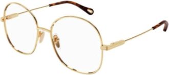 Chlo&eacute; Stijlvol Model Zonnebril - unisex - Brillen - Geel - 55 MM - Accessoires
