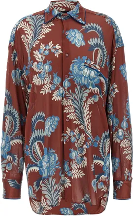 Etro Multicolor Viscose Womens Blouse