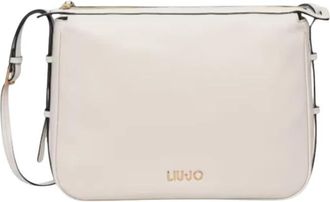 Liu Jo Arezu Crossbody Tas - Dames - Schoudertassen - Beige - ONE Size - Polyester - Tassen