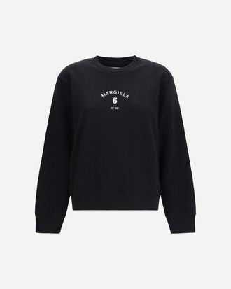 Maison Margiela Crewneck sweatshirt with logo Female S