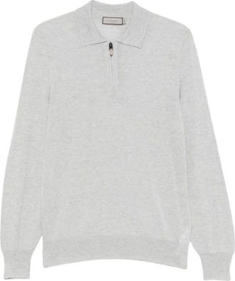 Canali Hombre, Camisetas, Gris, Talla: 2XL