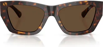 Burberry Sunglasses Be4492 300273 Dark Brown/Dark Brown Women