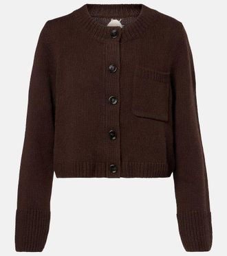 Jardin Des Orangers Wool and cashmere cardigan