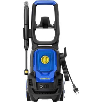 Goodyear Hidrolimpiadora Alta Presi&oacute;n 1800w 2030 Psi 140 Bar - 420 L/h - Limpiadora A Presi&oacute;n El&eacute;ctrica Compacta Con Lanza Ajustable, Manguera 5m, Ruedas, Paro