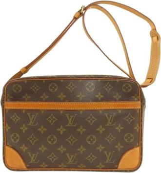 Louis Vuitton Pre-owned Cross Body Bags, female, Brown, Size: ONE SIZE Pre-owned Trocadero 27 Shoulder Bag