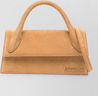 Jacquemus le chiquito long leather top handle bag