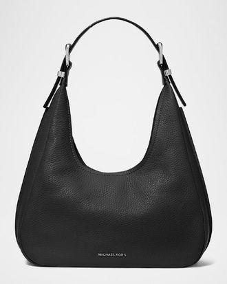 Michael Kors Nolita Small Leather Hobo Bag