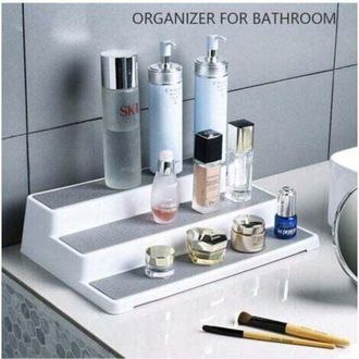 OEM Estante Para Especias Ajustable De 3 Niveles En Pl&aacute;stico Antideslizante Para Cocina, Despensa Y Ba&ntilde;o - Ulisem