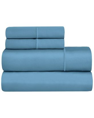 Superior 650 Thread Count Embroidered Egyptian Cotton Deep Pocket Sheet Set