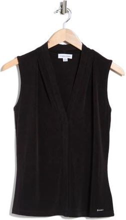 Calvin Klein V-Neck Tank in Black at Nordstrom Rack, Size X-Large