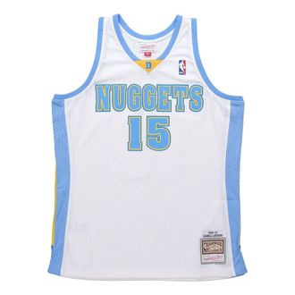 Mitchell & Ness NBA Carmelo Anthony Denver Nuggets Swingman Jersey White SMJYAC19168-DNUWHIT06CAN